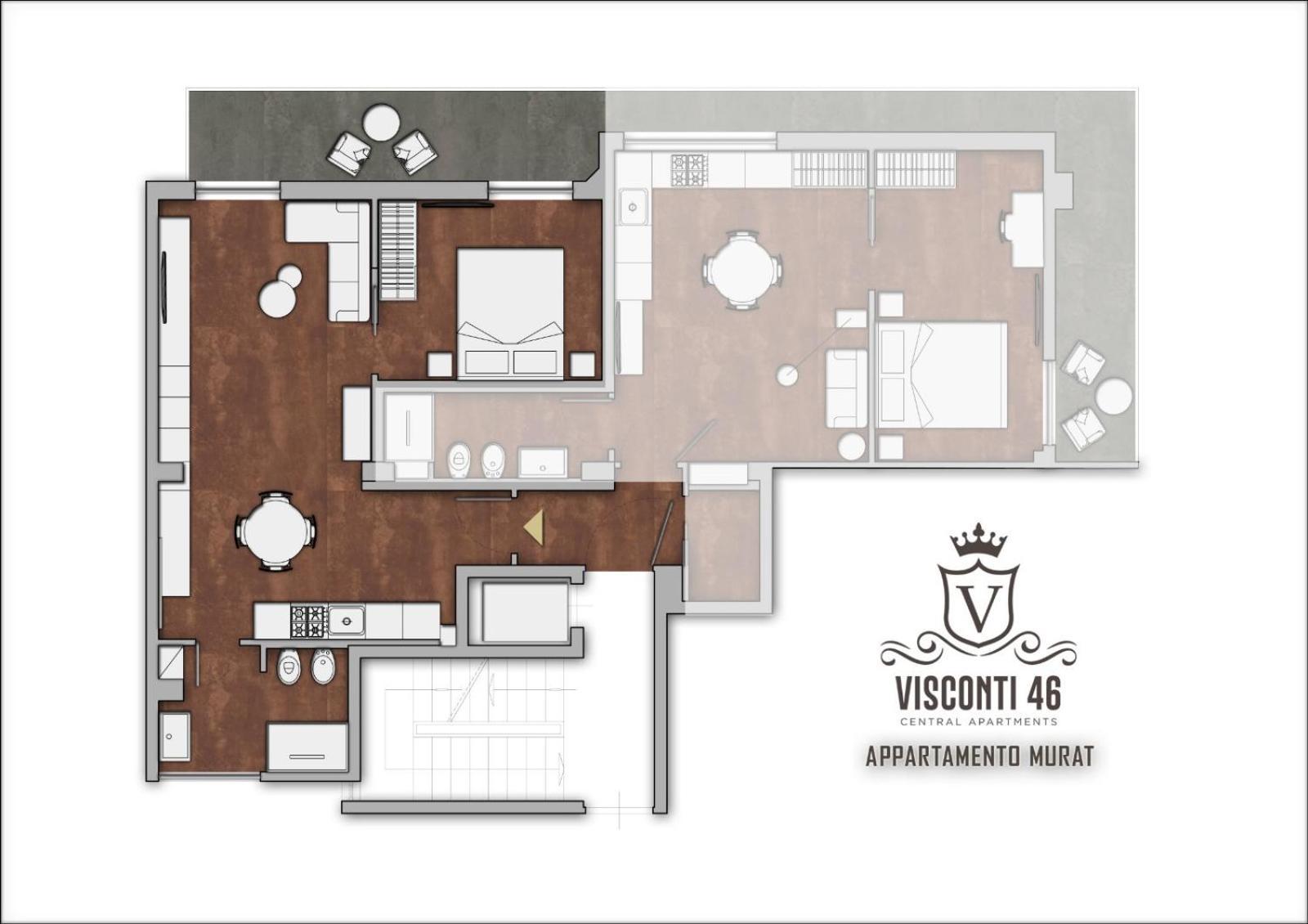 Visconti 46 Central Apartments Bari Zewnętrze zdjęcie